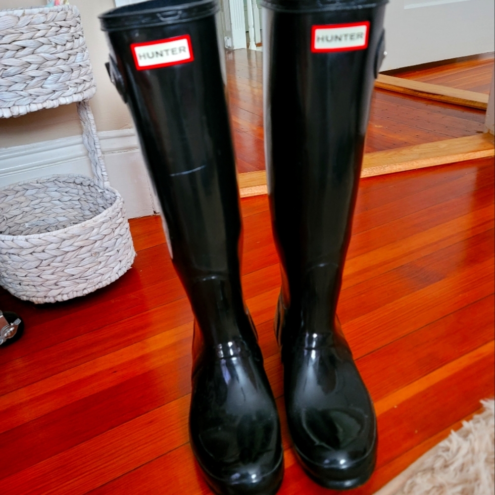 Hunter rain boots